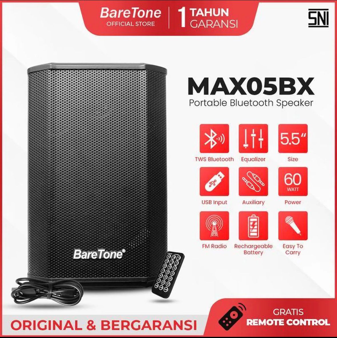 Produk Baretone King Wijaya 21